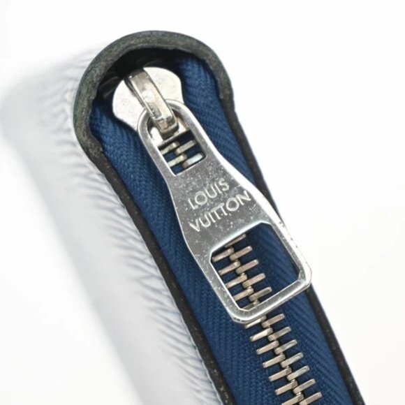 LOUIS VUITTON LV Zippy Organizer Long Wallet Epi Leather Blue SHW M60619 35KB376 - Picture 12 of 14